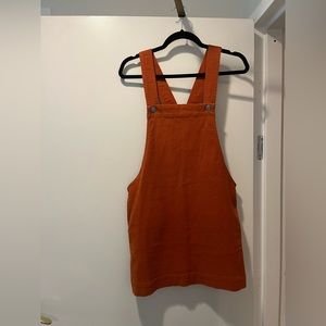 Urban Outfitters Suede Overall Dress